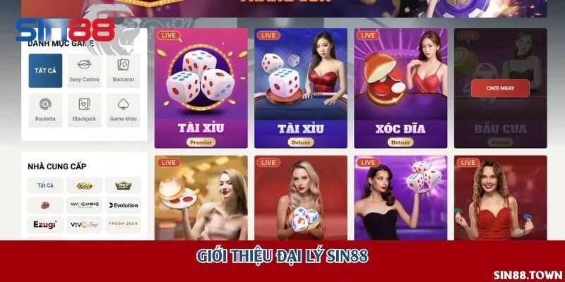 Giới thiệu đại lý Sin88