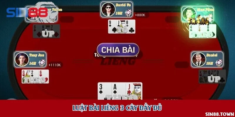 Nâng cao trình độ với luật đánh bài liêng 3 cây chuyên nghiệp