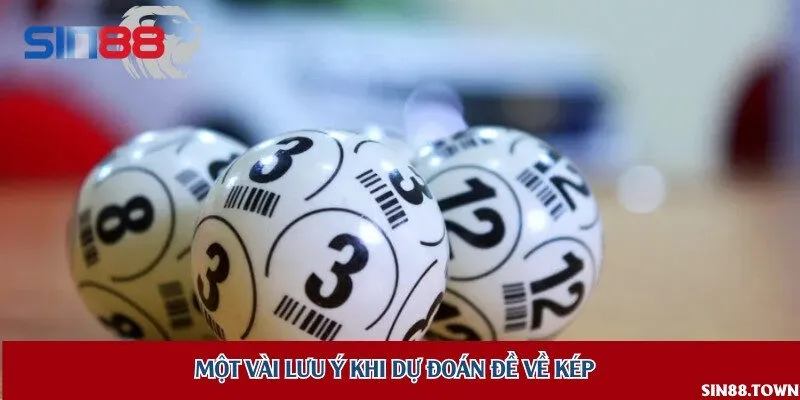 Kinh nghiệm đoán số khi đề về kép hôm sau đánh lô gì