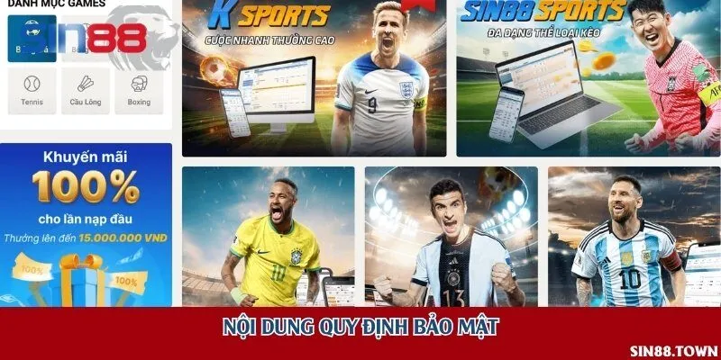 Nội dung quy định bảo mật