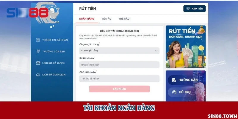 Tài khoản ngân hàng