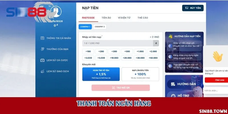 Thanh toán ngân hàng